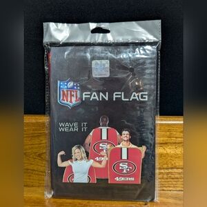 NFL San Francisco 49ers Football Fan Flag